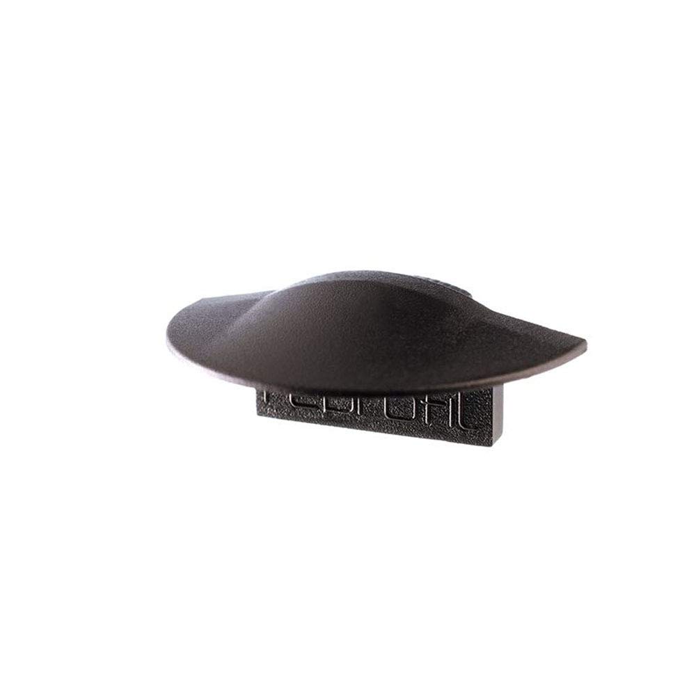 Reprofile 978582 23 mm 2-Piece F-ET-01-08 End Cap, Black