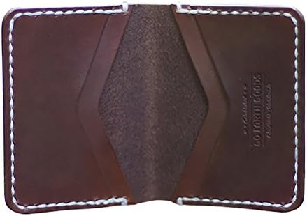 Scoutmob Features Single Leather Card Wallet Saddle