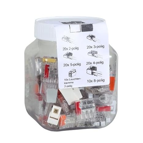 ViD Steckklemmen I Verbindungsklemmenmix C2073 Box 0,5 - 2,5 mm² 100 Stück