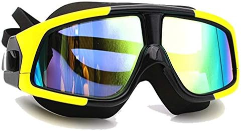 Adult swimming goggles Children Men Women Large frame plating UV protection Leakproof Waterproof and anti-fog Indoor Outdoor