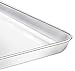 HEAHYSI Mini Stainless Steel Baking Sheets,Small Cookie Sheets, Toaster Oven Tray Pan Rectangle Size 9.4Lx7Wx1H inch By, Non Toxic & Healthy,Superior Mirror Finish & Easy Clean, Dishwasher Safe