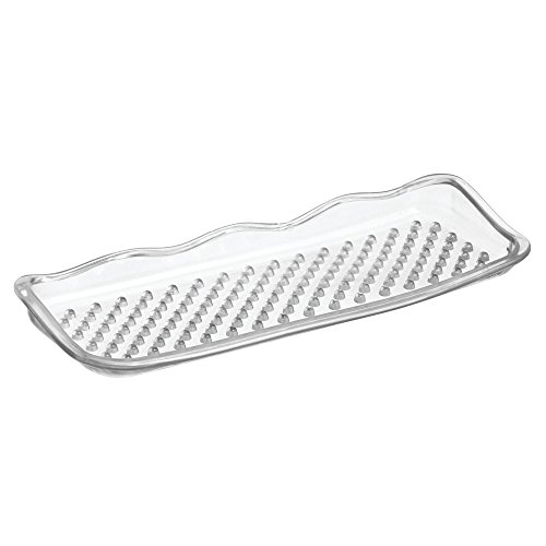 UPC 081492386001, InterDesign Sinkworks Kitchen Sink Tray for Sponges, Scrubbers, Soap - Clear