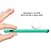 OnePlus 5 Case, Orzly Fusion Bumper Case for ONE PLUS FIVE Model SmartPhone (Original 2017 Version) Protective Hard Back Cover Shell with GREEN Impact Absorbing Rubber Rim & Clear Back Panel