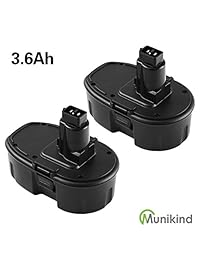 Munikind para batería negra y decker de 18 V.