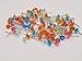Assorted Colors Crystal Diamond Pixie Corsage/Boutonniere Pins 3/4