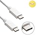 Willmart (Tm) For Samsung Galaxy S10, S10 Plus, S10e Type C USB 3.1 Sync Fast Charge And Data Transferring Cable 3 feet White Cord
