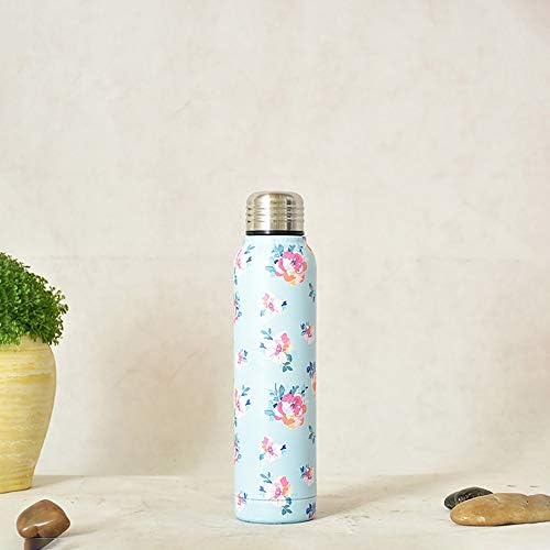 HUAA 350ML Vacuum Insulated Stainless Steel Water Bottle - 24 Hrs Cooling And 12 Hrs Keep Warm For Men And Women Camping Mountaining Backpacking Trekking Etc