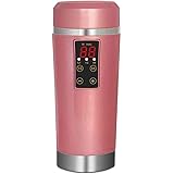 Car Electric Mug Heated Smart Travel Mug with Temperature Control 12v 320ml Portable Cigarette Lighter Coffee Cup Electric In