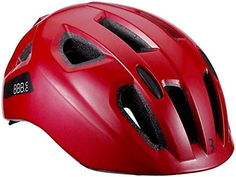 Bbb Cycling Cycling Bike Helmet for Kids Sonar, Glossy Red, M (52-58cm)