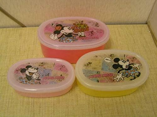 Amazon Co Jp ミニーマウスの入れ子弁当箱3個組 ホビー