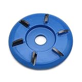 Weoto Wood Turbo Carving Disc,Woodworking Milling Cutter Tools for Angle Grinder