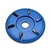 Weoto Wood Turbo Carving Disc,Woodworking Milling Cutter Tools for Angle Grinder