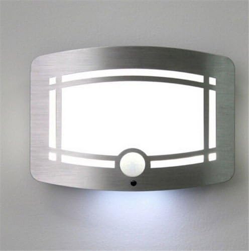 CONSTANCE LED Wireless Stick Anywhere PIR Motion Sensor Battery Power Wall Lights Lamps