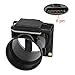 Mass Air flow Sensor Meter MAF Sensor Compatible with 97-98 Ford E-150 Econoline & Replacement for 97-05 Ford F-150 & 96-00 Mercury Sable 6 Prong