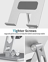 ALASHI Tablet Stand for Desk, Stable Tablet Holder