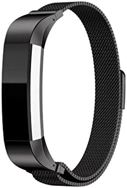 Fitbit Alta HR and Fitbit Alta Bands Metal,SWAWS Milanese Loop Stainless Steel Replacement Accessories for Fitbit Alta Smart Fitness Watch