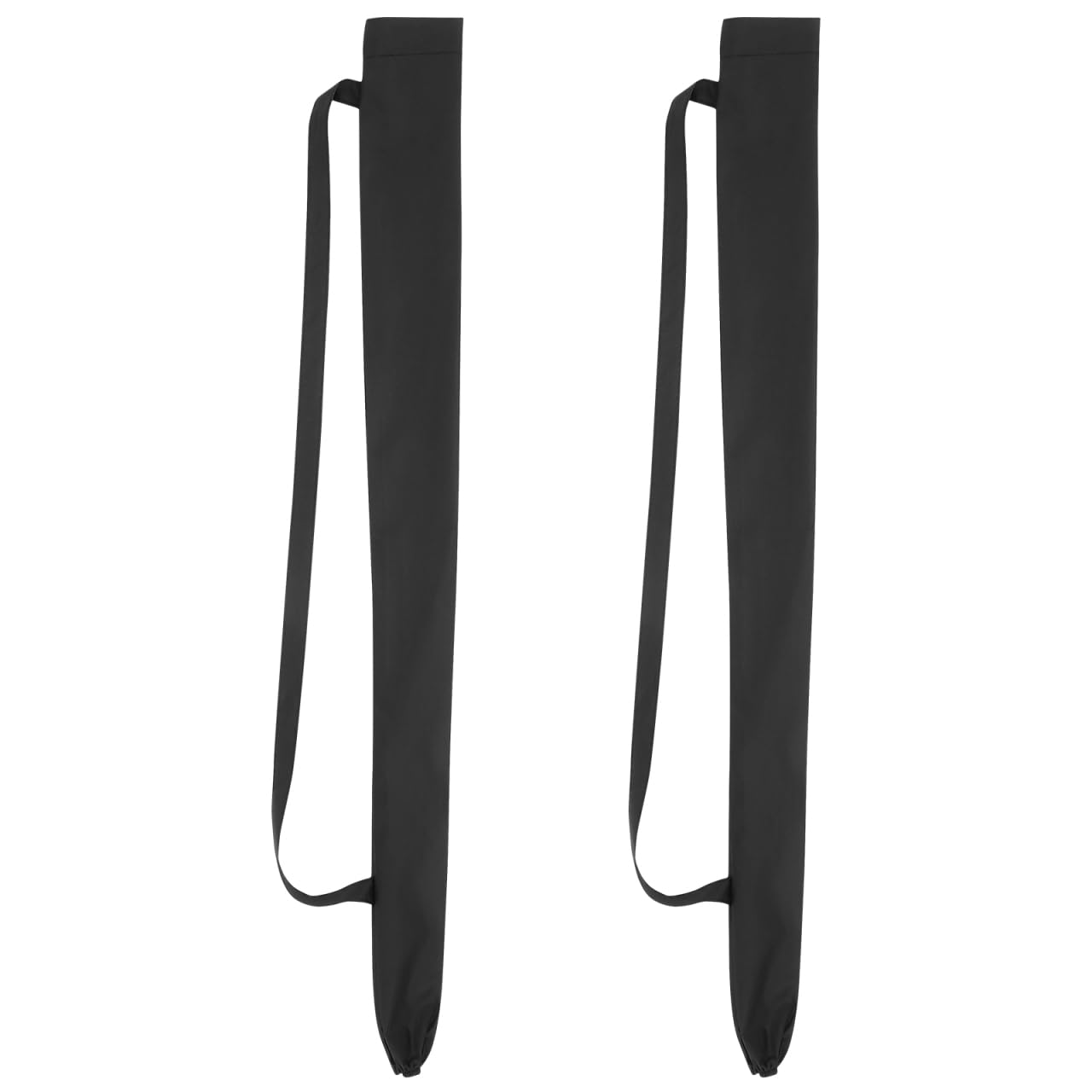 WOONEKY 2Pcs Waterproof Umbrella Carrying Pouch with Shoulder Strap Foldable Portable Storage Bag for Wet Umbrella Protection and Travel Convenience