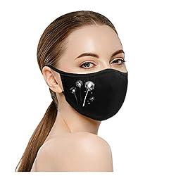 Gerichy Easter Rabbits Eggs Facemask for