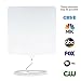 NoCable 50 - Indoor Amplified TV Antenna NoCable | 30-50-mile Range, 12ft Detachable Cable + Free TV Life + Reversible, Ultra Flat, Digital High Definition HD DTV Antenna. Easy Install