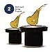 Five Oceans 2-Pack 3/4-Inch Brass Boat Plug, Locking Livewell Plug, Locks in Place - FO2210-M2