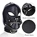 Santchcz BDSM Restraints Fetish Hood Mask Sex Toys Open Eye Bondage Devil Mask Party Slave Cosplay Headgear Mask Adult Games Sex Productsthumb 1