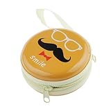 Techonto Hipster Zipper Cable Coin Earphone Storage Pouch