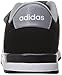 adidas NEO Boys' V Jog Cmf Inf Sneaker, Black/White/Tech Grey, 10 M US Toddler