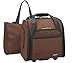 Travelon Wheeled Underseat Carry-On with Back-Up Bag,One Size,Chocolate