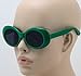 Clout Goggles Oval Hypebeast Eyewear Supreme Glasses Cool Sunglasses (Green, 51)