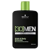 Schwarzkopf 3D Men Hair & Body Shampoo 250ml