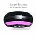 (2nd Gen) Dual Alarm Clock Radio with Bluetooth Speaker and USB Charger for Bedrooms, LED Bedside Clock with Multi-Color Night Light for Kids, Loud Alarm for Heavy Sleepers, Digital FM, Battery Backup