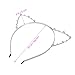 ETEREAUTY Cat Ears Headband for Women Girls, Party Daily Decoration and Cosplay Costume 2 Pieces