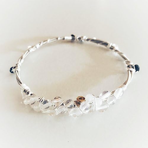 Musically Inspired Guitar String Bangle Bracelet - Recycled - Stackable - Eco Friendly - Ready to Ship - One of a Kind
