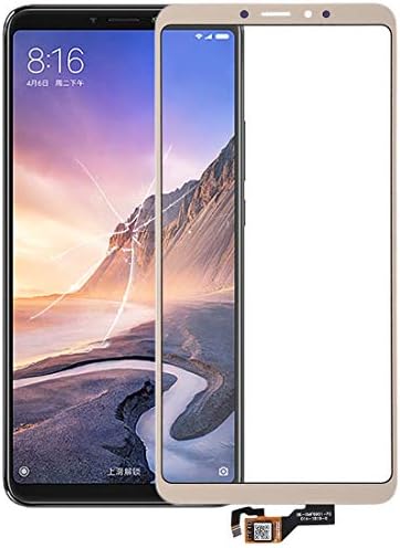 Ouying Diffo LCD Screen Replacement GuoBo Touch Panel for Xiaomi Mi Max 3(Black) (Color : Gold)