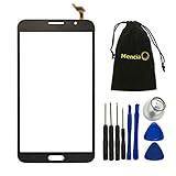 Touch Digitizer Glass Lens Screen Replacement For Samsung Galaxy Mega 2 SM-G750 G750F G750A G750H with opening tools(Black)