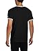Champion Mens Jersey Ringer T-Shirt, Black/Oxford Gray, Medium
