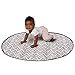 Skip Hop Grab-and-Go Round Trip Travel Mat, Grey Zig Zag