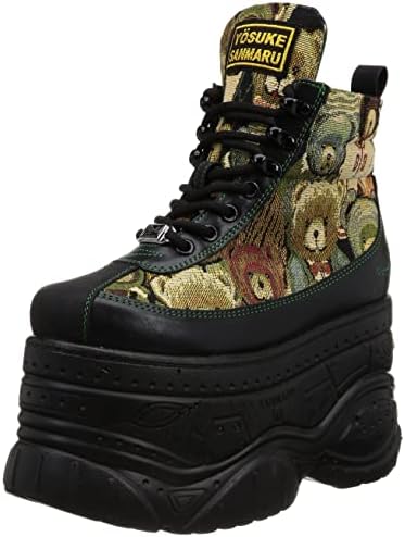 Yosuke Amazon.com | Yosuke 2601107 Women's Platform, black (black 19