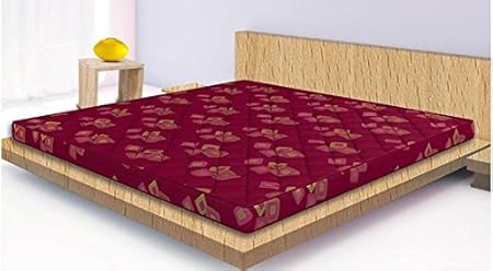 Sleepwell Activa Supportec Mattress - (72 x 48 x 4 Inches, Maroon)