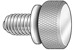 VANREO Thumb Screw, Knurl, 10-24x3/4 L, Pk5
