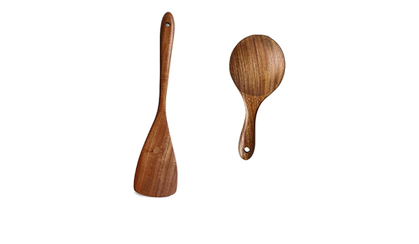 Compra YANLIN Cucharas de Madera para Utensilios de Cocina ...