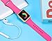 Silicone Band For Apple Watch, Classic Sport Replacement Strap for Apple Iwatch Sport Nike Edition all models Series 3, Series 2, Series 1 (barbie pink, 38mm S/M)