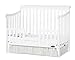 Child Craft Coventry 4-in-1 Convertible Full-Size Crib, Matte White