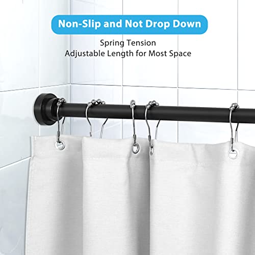 Shower Curtain Rod, Two Full Rods, 2 Pack 4072 Inches Adjustable