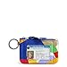 Vera Bradley Women's Cotton Zip ID Case Wallet, Pop Art, One size