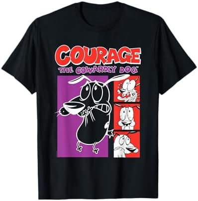 Amazon.com: Courage The Cowardly Dog Extreme Metal T-Shirt