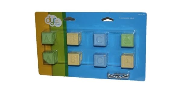 A B C Nursery Drawer Knobs Set Of 8 Cabinet And Furniture