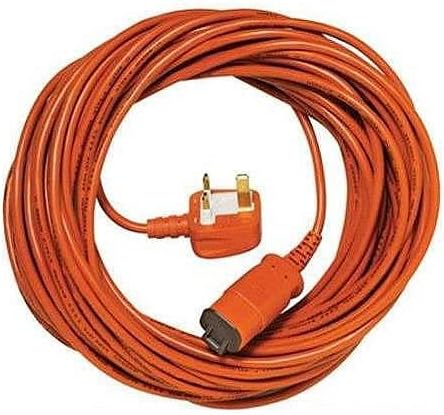 Spare2go 15 Metre Cable Power Lead for Flymo Mowers Trimmers Hedge Trimmers