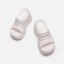 Arqa Marshmallow Wedge Sandals for Women Open Toe