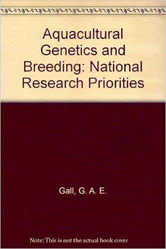 Aquacultural Genetics And Breeding National Research Priorities Gall G A E Amazon Com Books
